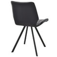 thumbnail image 6 of vidaXL Dining Chairs 4 pcs Black Faux Leather, 6 of 6