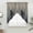 DarkSlateGray, variant on Misty Forest Swag Curtains for Kitchen/Bedroom/Living Room, Pine Trees Gray Foggy Vintage Rustic Scalloped Curtains 63 Inch Long, Rod Pocket Window Swag Topper Curtains Valances 2 Panels Set 36"x63"