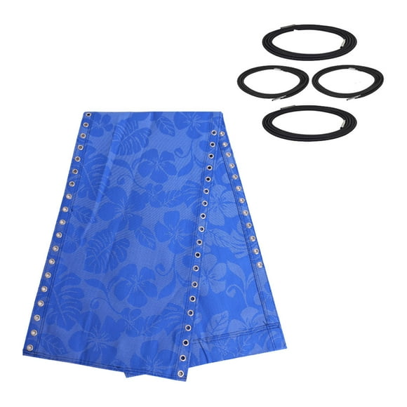 Bearachild Paño de repuesto para silla de cabestrillo con cuerdas, funda protectora colorida, Universal, resistente al desgaste, Protector lavable para Juegos de muebles de jardín Azul Bearachild HA065374-01