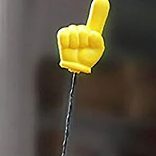 Middle finger deals antenna topper