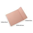 thumbnail image 3 of 15W Fast Charging Wireless Mouse Pad Foldable Phone Stand Synthetic Leather Desk Mat 330x230mm Office & Home Use GrayPinkBlueBrown, 3 of 6