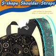 thumbnail image 5 of Sun and Moon Gothic Pattern 17" Waterproof Oxford School Backpacks for Teens, S-Shape Padded Straps, for School, Travel, Hiking, Camping, 5 of 5