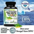 thumbnail image 6 of Wild Caught Omega-3 DPA Burp-Free Fish Oil - 2900 mg with DPA, EPA & DHA , 90 SoftGels, 6 of 16