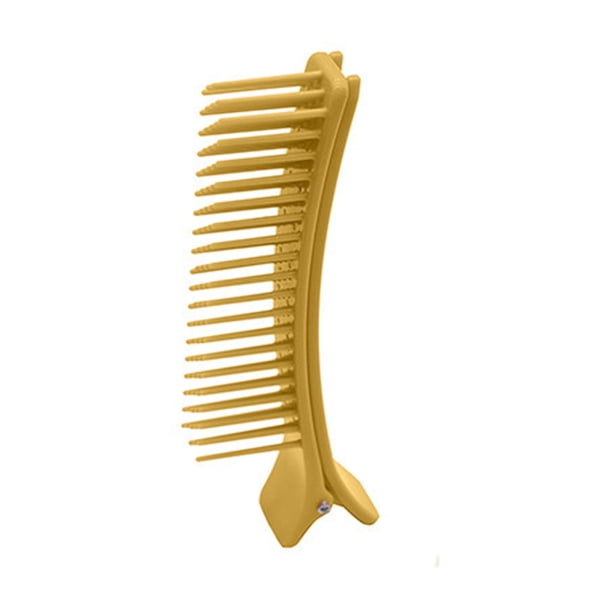 Fiudx Pinzas para Peinar El Cabello, Peine de Peluquería, Pinzas Ligeras para Seccionar, Agarre Antideslizante, Control Preciso Del Cabello, Peinado, Trenzado, Maquillaje, Unisex, Paquete de 1