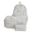 thumbnail image 3 of Teen Girls Backpack For School Polka Dot Cute Lightweight Large Capacity Student Backpack Fresh Minimalist Daypack For High School Teen Girls, 3 of 9