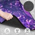thumbnail image 3 of Balery Purple Bubble Abstract Art Juego de 4 Alfombrillas para Auto, Revestimientos de Caucho Resistente, Diseño Antideslizante, 3 of 7