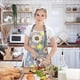 thumbnail image 5 of Women's Waterproof Kitchen Apron, 2 Pack Floral Aprons with Pockets, Adjustable Women's Aprons for Kitchen Cooking Chef, 5 of 5