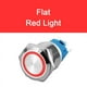 thumbnail image 3 of Botón pulsador de metal de 12 mm, 16 mm, 19 mm y 22 mm, interruptor de encendido y apagado, luz LED, botón circular plano impermeable, 3 V, 6 V, 12 V, 24 V, 110 V, 220 V, IP65, 3 of 5