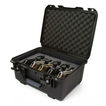 Nanuk 933 Waterproof Hard Case with Foam Insert for 5 Up Pistol, Black