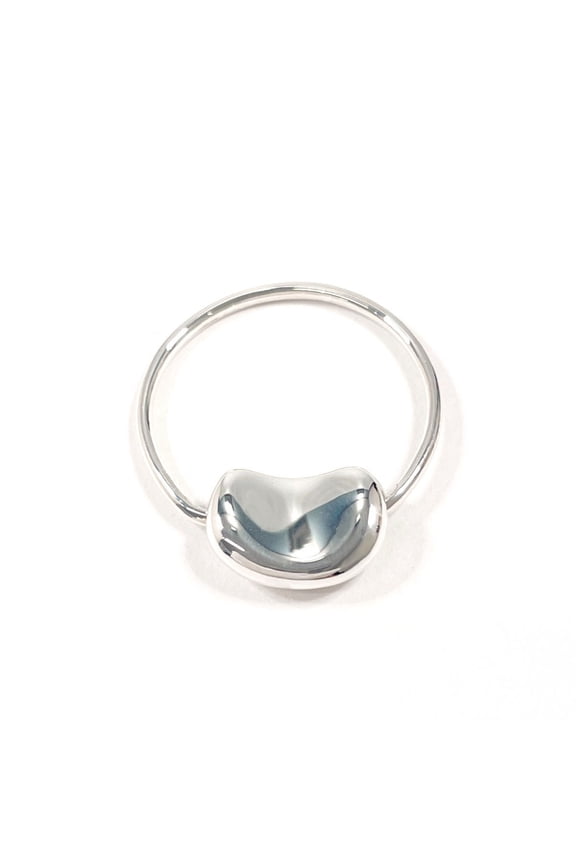 Pre-Owned TIFFANY&Co. Tiffany Bean Elsa Peretti Ring - Sterling Silver 925 Women's