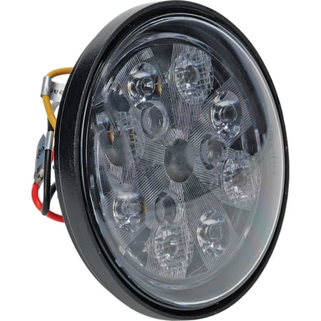 LED Rear Work Light with Red Tail Light Compatible with 1120 1530 2030 2240 2440 2750 3020 4020 Tractor Round Sealed 24W 2200 Lumens AR21737 AR77324 TL3005 ELJ50-0015 AR21739 IP68