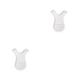 thumbnail image 2 of Qarigey Paquete de 10 cepillos para pestañas, levantamiento de pestañas, suministros para cejas en forma de Y, transparente claro 2piezas Qarigey CBP433700, 2 of 6