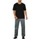 thumbnail image 2 of Pantalones brillantes INSPIRE CHIC para el Día del Padre, ajuste slim, pantalones de discoteca con brillo para hombres, 36 gris, 2 of 6