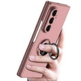 thumbnail image 3 of For Samsung Galaxy Z Fold 7 Chief Premium Matte Magnetic Ring Stand Hybrid Case Cover - Pink, 3 of 4