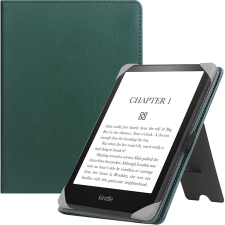 Universal 6‑7 Inch E‑Reader Folio Cover with Hand Strap for Kindle Paperwhite 11th 12th Gen / Kindle Colorsoft Mint