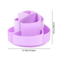thumbnail image 3 of Multi Functional Rotating Pen Container Student Creatives Pen Container Office Desktop Storage Box Pen Container and Note Tray Makeup Brush Storage Box, 3 of 7