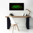 thumbnail image 4 of Epic Graffiti 'Emerald Boom' by Petar Belobrajdic Giclee Canvas Wall Art, 40"x20", 4 of 8