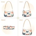 thumbnail image 7 of FORMRS Womens Shoulder Bag with Chain Strap Clutch Purse Cute Tote Handbag, Orange Butterflies, 7 of 7