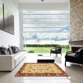 thumbnail image 7 of Ahgly Company Machine Washable Indoor Rectangle Abstract Papaya Orange Area Rugs, 7' x 9', 7 of 7