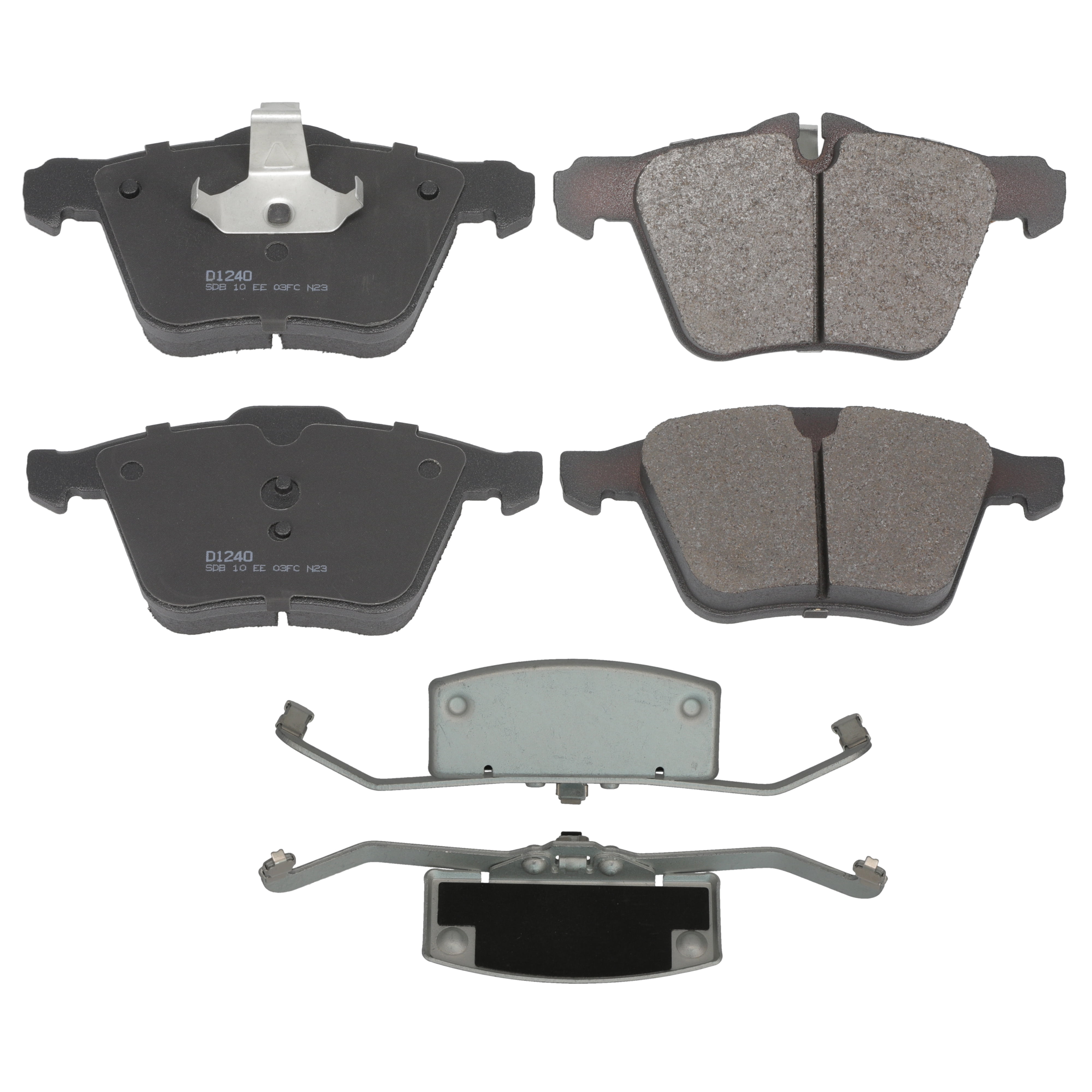 Winstop Brake Pad Set, Front WS.1240.0.M, Jaguar S Type 2008-2006