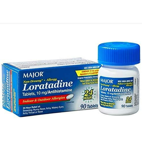 Allergy and Sinus - LORATADINE 10 MG TAB 90