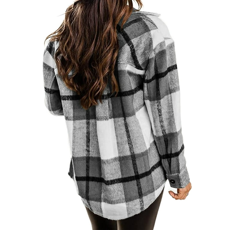 Tartan jackets cheap ladies
