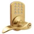 thumbnail image 1 of MiLocks TKL-02P Digital Lever Handle Door Lock with Keyless Entry via Keypad Code for Interior Doors, 1 of 4
