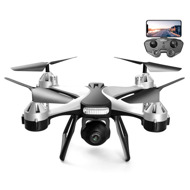 Dispositivo inteligente remoto Dron de control remoto con cámara Cuadricóptero de control remoto 4K con función Auto Hover Modo sin cabeza Estabilidad de 6 ejes Romacci Dispositivo inteligente remoto