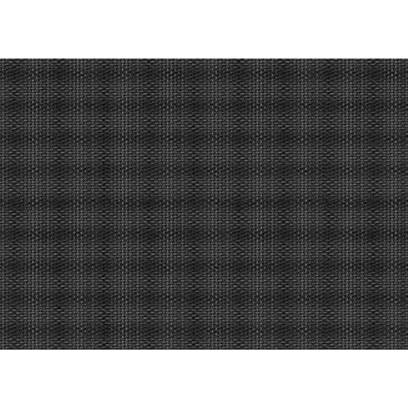 Ahgly Company Indoor Rectangle Patterned Midnight Gray Area Rugs, 4' x 6'