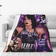 thumbnail image 4 of Rhea Wrestler Ripley Throw Blanket Lightweight Air Conditioner Blanket King Size Blankets for All Seasons Funny Blankets for Office for Running 40"x30", 4 of 8