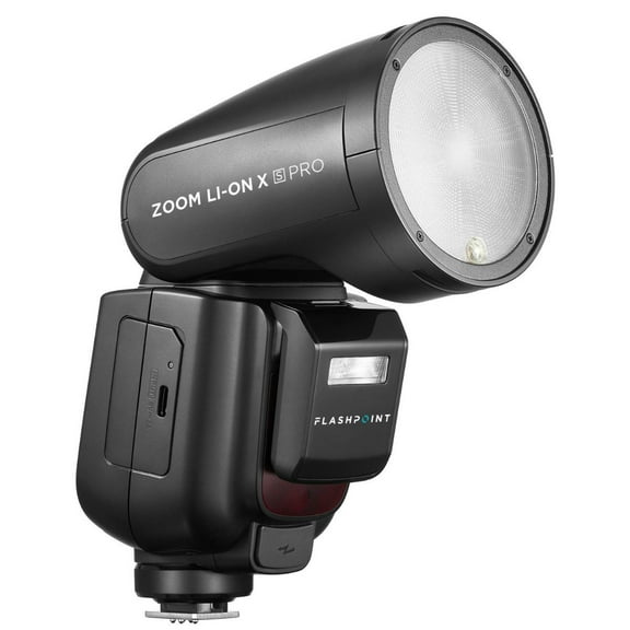 Flashpoint Zoom Li-on X PRO R2 TTL On-Camera Round Speedlight Flash for Sony (Godox V1 Pro)