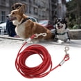 thumbnail image 1 of El Perro del Alambre de Acero Ata la Correa que Acampa Resistente A Las Mordeduras del Cable para los Perros Pequeños, Medios y Grandes Al Aire Libre, 1 of 7