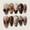 Cherry Fake Nails-7, variant on 30 count Summer Press  Nails Medium Almond  Tip  Nails with  Flower Shells Starfish Mushroom Full Cover Glue  Nails  Beach False Nails Cute Sea Theme for Women  Manicure DIY