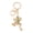 Green, variant on Toad Key Chain Rhinestone Toad Keychain Sparkly Lucky Money Frog Toad Charm with Key Ring Bag Charm for Men Women