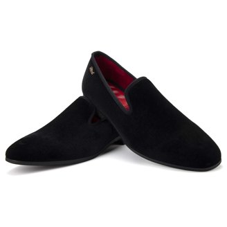 JITAI Mens Penny Loafers Dress Loafer Shoes for Men Black  display picture 2