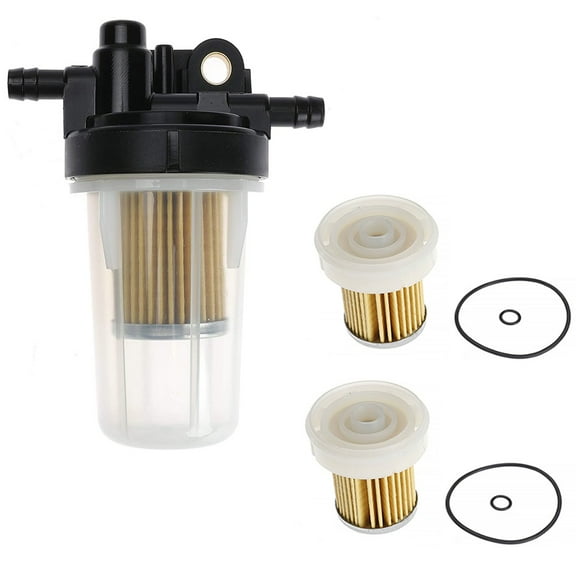 Fuel Filter Assembly & 2Pcs Filter for Kubota B-Series 6A320-58862 6A320-58830