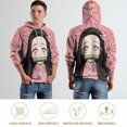 thumbnail image 6 of Kamado Nezuko Unisex Sweatshirts Loose Pullover Sweater Hooded Hoodie 3D Printing Jacket Winter Fall Clothes 4XL, 6 of 7
