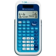 HTYSUPPLY MultiView TI-34 Scientific Calculator - 4 Line(s) - 16 Character(s) - LCD - Solar, Battery Powered 34MV/TBL/1L1/A