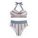 thumbnail image 2 of Trajes de baño tankini para mujer Trajes de baño de dos piezas con estampado de moda para mujer Trajes de baño tankini para mujer, 2 of 4