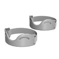 thumbnail image 2 of TISHITA 2 Pcs Sangle Rotulienne Genou Stabilisateur Rotulien pour Tennis Squat Randonnée Motifs Trou Gris, 2 of 8