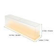thumbnail image 2 of Hemoton  Display Stands for Vendor Events Clear Case Figures Transparent, 2 of 8