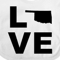 thumbnail image 4 of Inktastic Love Oklahoma Boys or Girls Baby Bib, 4 of 4