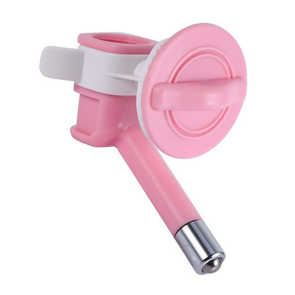 Distributeur d'Eau pour Animaux de Compagnie Buse Automatique Chiens Chats Distributeur d'Eau Sans Goutte Tête de Bouteille de Fontaine Buse d'Eau Anti-Fuite Suspendue pour Animaux de Compagnie