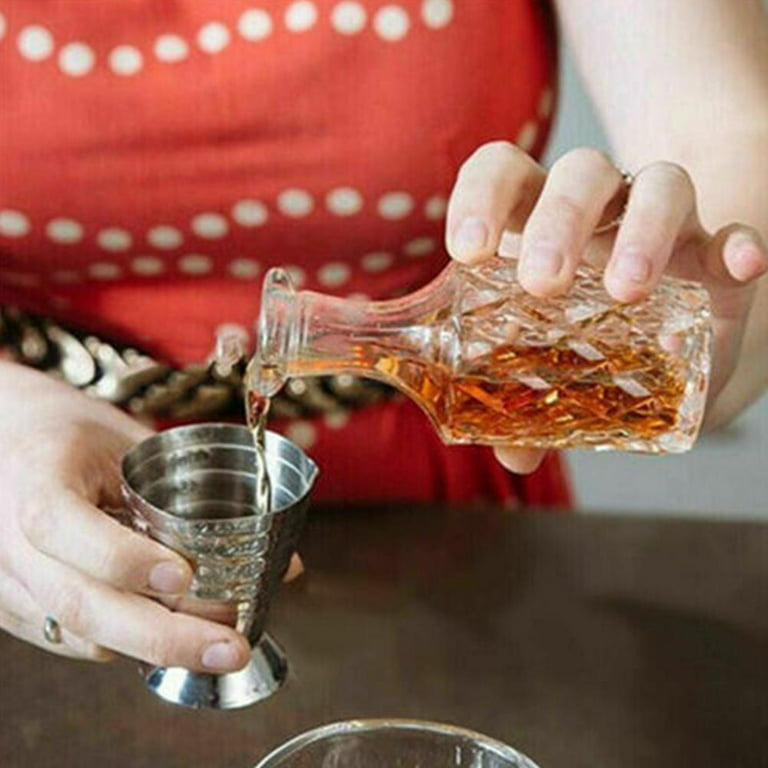75ml Metal Measure Cup Drink Tool Shot Ounce Jigger Bar Mixed Cocktail  Beaker