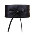 thumbnail image 1 of Cinturón ancho para mujer, cinturón con cordones Obi, cinturón de corbata, 1 of 4