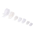 thumbnail image 1 of Nylon Cable Clamp, 200pcs P Type Wire Clip Nylon Plastic P Clips Cable Clamp Fasteners for Cable Conduit Wire Management, Cable Straps, 1 of 7