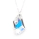 thumbnail image 2 of Juego de aretes y cadena con dije corte DeArt ZVEZDA plata mexicana ley .925 Aurora Boreal, 2 of 5
