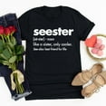thumbnail image 3 of Fesfesfes Tshirts Shirts for Women's Fashion Crewneck Printed Short Sleeve T-shirt Casual Loose Shirt Tops Tee Shirts Womens M(US:6), 3 of 5