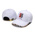 thumbnail image 1 of Sombrero De BURBERRY Mujer Primavera Verano Británico A Cuadros TB Gorra De Béisbol Calle Moda Casual Versión Coreana Sol, 1 of 4