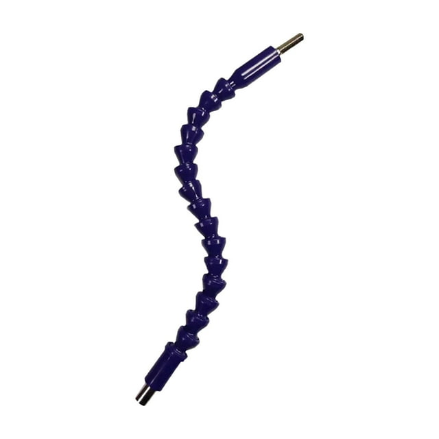 Riforla Flexible Drill Bit Extension 11.8 Inch Flexible Shaft Extension Bits Drill Flexible Extensions for Drills Flexible Drill Extension Bendable Screwdriver Drill Attachment (1pc) Blue